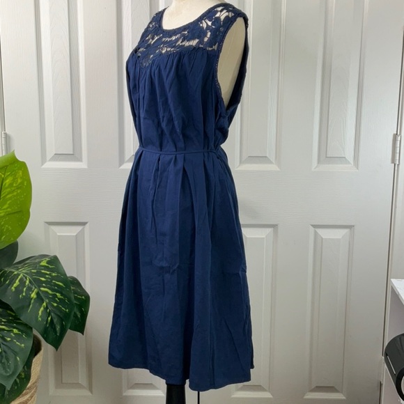 Knox Rose - Women's Wide Strap Sleeveless A-Line Dress Various Sizes - Picture 4 of 12